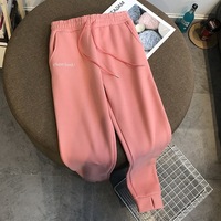 Vente en gros de sweats à capuche pour femmes ensemble à l'intérieur de polaire épaissie pull à capuche ample caleçon sport costume décontracté pour les femmes RH116