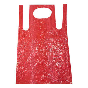 100PCS/Roll High Quality Disposable Plastic Thick Pe <b>Aprons</b> Suppliers Disposable Restaurant <b>Apron</b> Disposable Pure Color <b>Apron</b> - Product Image 4
