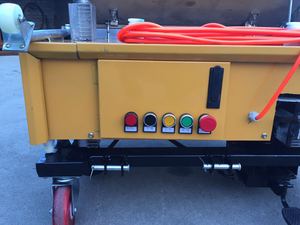 Draagbare Elektrische Automatische Weergave Pleistermachine Nieuwe Staat Constructie Beton Cement Mortel Muur Zand Spuiten - Product Image 5
