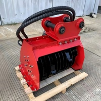 Trinciatrice Forestale a Tamburo per Skid Steer, Accessorio per Mini Caricatore Frontale, Attrezzatura Forestale