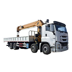 รถบรรทุก ISUZU GIGA 8x4 สำหรับงานหนัก ติดตั้งเครนยกของ 16 ตัน แบบบูมตรง ราคาโรงงาน - Product Image 4