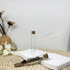 <b>Small</b> glass Test Tube with Cork Stopper 30*60mm for food storage - Product Image 6