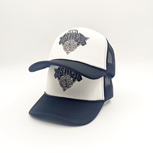 Casquette Trucker en Mousse et Filet à 5 Panneaux de Haute Qualité, Personnalisable avec Logo Brodé ou Imprimé, pour Hommes, Style Hip-Hop et Performance – Vente en Gros - Product Image 3