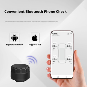 Nuova APP per cellulare con monitoraggio pressione pneumatici Bluetooth, esterna, applicabile a veicoli a 2, 4, 6 ruote TPMS - Product Image 5