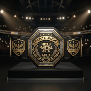 เข็มขัดแชมป์โลก MMA ยี่ห้อ Apex รุ่นหนังแท้ สำหรับนักมวยรุ่นเฮฟวี่เวท ขนาดผู้ใหญ่ - Product Image 3