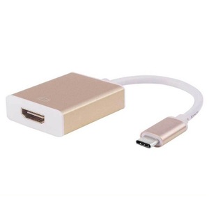 Adaptador de tipo C a HDMI, enchufe de aleación de aluminio para salida de alta definición de ordenador portátil - Product Image 1