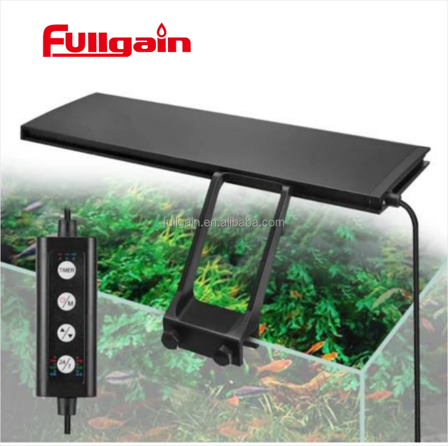 Fullgain Full Spectrum Mini Pop Bloom Nano Plant Aquarium Light Aquarium Led Lighting 90w With hang Kit  Aquarium Hanging Light