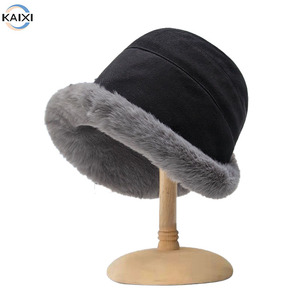 Bonito sombrero de oso, máscara de felpa gruesa, todo en uno, Otoño Invierno, coreano, cálido, sombrero protector para las orejas, <span class=keywords><strong>gorros</strong></span> a prueba de frío - Product Image 1