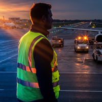 Gilet de sécurité réfléchissant haute visibilité personnalisé pour hommes, en polyester, avec poches et logo, pour la construction et la sécurité au travail