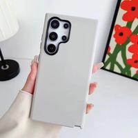Drop shipping Candy Jelly Silicone Phone Case avec pour Samsung S24u S23u Case TPU Shockproof Phone Case