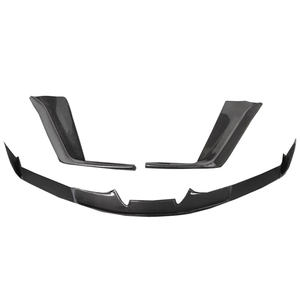 Nuevo estilo <span class=keywords><strong>Novitec</strong></span> de fibra de carbono seco para <span class=keywords><strong>488</strong></span> GTB Kit labio de parachoques delantero difusor trasero faldones laterales alerón ala atornillada - Product Image 4