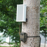 Sentier de chasse 4K caméra extérieure étanche vision nocturne 950nm chargeur solaire pas de lueur jeu de la faune IR caméra piège