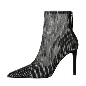 316-1 Big Tree moda tacones Sexy consejos de encaje tobillo de arranque 2020 nuevos <span class=keywords><strong>zapatos</strong></span> de mujer <span class=keywords><strong>zapatos</strong></span> de - Product Image 2