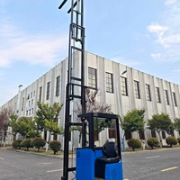 Chariot élévateur électrique 48V à portée de 8m avec caméra de fourche pour la manutention en entrepôt