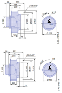 Ventilador de Refrigeración de Alto Rendimiento RH50E-4EK.6K.1R-4DK.6K.1R-ZIK.DG1R RH50V-ZIK.GG.1R-ZIL.GG.VR para Refrigeración Industrial - Product Image 3