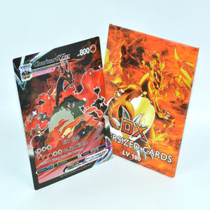 Cartes à collectionner Pokémon surdimensionnées et brillantes Vstar Vmax GX Charizard <span class=keywords><strong>Arceus</strong></span> Pikachu Mewtwo Collection pour enfants Cadeau d'anniversaire de Noël - Product Image 4