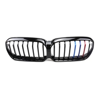 Nouvelles grilles avant en plastique ABS de haute qualité pour les séries 5 G30/G38 2018-2021 avec clips