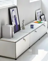 coffee table Bookshelf Simple Rotating Modern Household Office Book Shelf Saves Space Bookshelf wood cabinet book rack