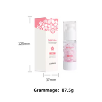 Gel Huile Corporel Éclaircissant et Blanchissant Personnalisé à la Sakura pour Aisselles et Zones Intimes – Éliminateur de Taches Sombres – Crème Blanchissante Minérale