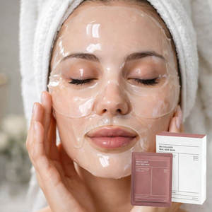 Mascarilla Facial Coreana de Colágeno <span class=keywords><strong>Bio</strong></span> con ADN de Salmón, Hidratante Nocturna, Lista para Bailar, Venta al por Mayor - Product Image 5