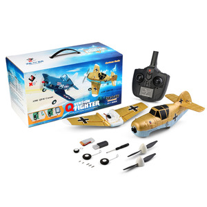 WLtoys A250 <span class=keywords><strong>BF109</strong></span> Avion RC 4CH 3D/6G 2.4G EPP Avion de combat électrique en mousse avec gyroscope 6 axes - Product Image 6