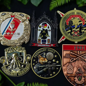 Metaal antiek souvenir 3D zinklegering stansdruk gieten verzamelobject op maat gemaakte challenge coins - Product Image 1
