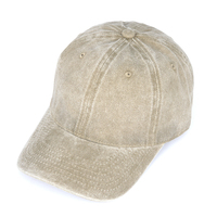 Casquette de baseball vintage non structurée en coton lavé 100 % personnalisée avec logo brodé, 6 panneaux, pour homme, vente en gros