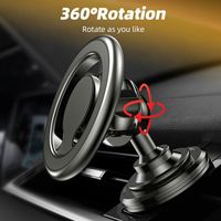 Support de téléphone magnétique universel pour voiture, support de téléphone magnétique puissant pour tableau de bord de voiture