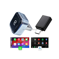 Caja Inteligente con Chipset X1600 Basado en Linux, Android Auto y Carplay Inalámbrico Portátil de Fábrica OEM/ODM, Puerto USB Tipo-C, Multi-idioma