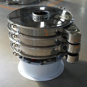 フリーズドライペットフード回転振動篩 繊細な材料のふるい分け 高精度損傷防止円形振動スクリーン - Product Image 2