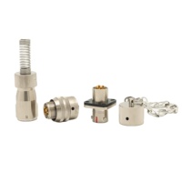 Connecteur circulaire HENGYU série Y50 Y50X-0804ZK10 Y50X-0804TJ6, prise d'aviation 4 broches avec fonction d'insertion aveugle