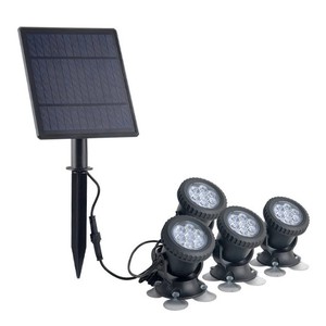 Luces Solares para Jardín, 5 Piezas, Focos LED Impermeables para Exteriores, Iluminación para Caminos, Estanques y Rocas - Product Image 2