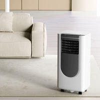 Climatiseur Électrique sur Pied en Plastique, Chaud/Froid, à Fréquence Variable, Télécommandé, Portable et Mobile, Vente en Gros