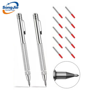 Penna per scrittura diamantata con punta in carburo di tungsteno manuale in metallo legno e vetro per matita per taglio di intaglio del legno - Product Image 5