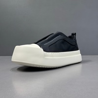 Baskets décontractées d'été pour hommes, style luxe léger, à semelle épaisse, en toile respirante, à enfiler, nouvelle collection 2025, tendance et polyvalentes