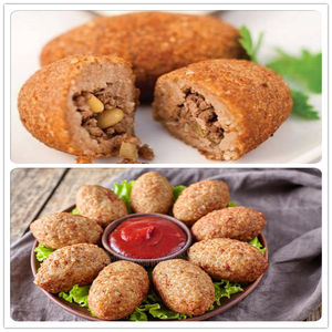 BNT-<span class=keywords><strong>208</strong></span> Industrielle <span class=keywords><strong>Automatique</strong></span> Kibbeh Maker Kibbe Encruster Machine Kuba Kubba Kebba Faisant La Machine À Vendre - Product Image 4