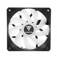Nouveau ventilateur d'air ARGB pour CPU, 120 mm, silencieux, pour boîtier d'ordinateur, avec une vitesse de 1800 tr/min, pour le refroidissement du PC