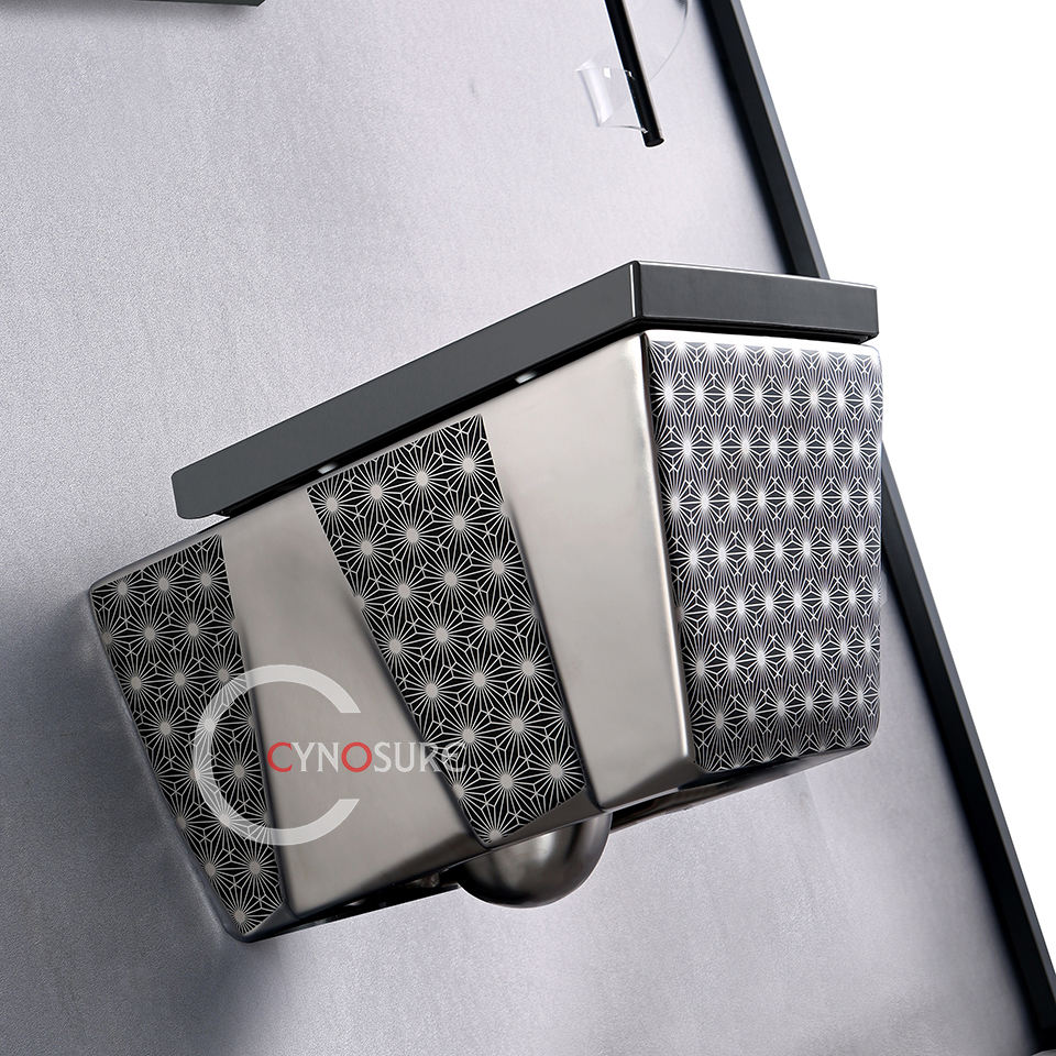 สีดำด้าน &amp; สีเทา