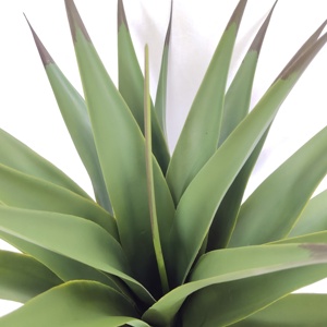 Planta de cáñamo de sisal natural de China, decoración <span class=keywords><strong>interior</strong></span> de hojas grandes, plantas artificiales de plástico, venta al por mayor - Product Image 4