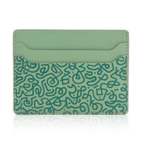 Portefeuille porte-cartes en cuir PU fin avec poche à monnaie, nouvelle collection, design tendance, RFID, multifonctionnel