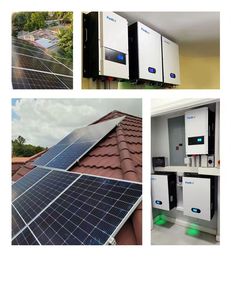 Complete Set 10Kw Solar Panels System US Standard Off Grid 110V Solar System Solar Energy Home System - Product Image 5