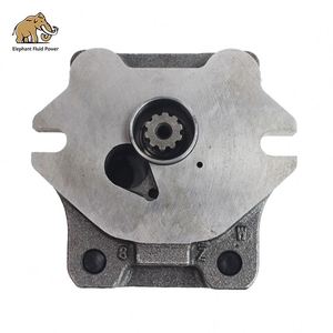 En stock pompe à engrenages hydraulique pour excavatrice pompe de charge pompe pilote pour PVC80 petit trou supérieur - Product Image 4