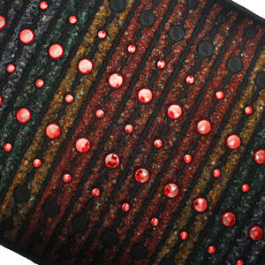 Luxuryade A050 fotone a infrarossi a luce rossa Bio tormalina di cristallo ametista materassino massaggio corpo terapia PEMF riscaldato - Product Image 4