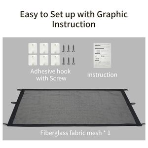 Tak thần đồng an toàn lưới có thể thu vào bé cổng tùy chỉnh có thể thu vào cầu thang thêm rộng con Thú cưng an toàn cổng cho bé - Product Image 4