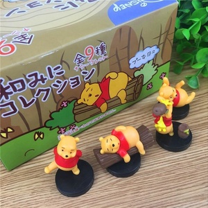 Personalizado al por mayor Pvc 9 unids/set Animal oso escultura modelo juguete Anime misterio Poohs figura de acción caja ciega - Product Image 4