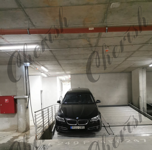 Elevador Hidráulico de Dos Niveles para Autos, Estacionamiento Subterráneo para 2 Autos, Operación con Botones, Construcción de Acero con Certificación CE - Product Image 6