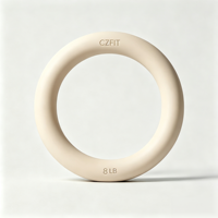 Haltères en silicone colorés CZFIT pour la musculation à domicile et les ensembles d'exercices de yoga et de Pilates – Poids de main pour la musculation