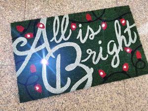 Sensor de alarma de canto inteligente Batería Música Sonido Iluminado Musical LED Coir Alfombras - Product Image 5