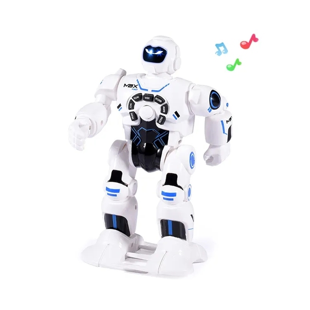 Christmas Cheap Interactive Play Intelligent Touch Sensing Robot with Music & Rolling RC Robot Toys Hobbies for 3 Years+ Kids