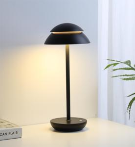 El Yapımı Modern LED Esnek Mantar Masa Lambası Bronz E26 Dokunmatik Kontrol Antik İskandinav Tasarım Ev Otel Restoran Başucu İçin - Product Image 2
